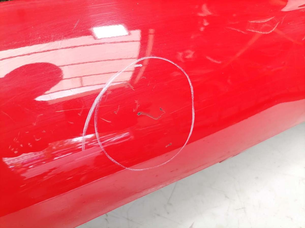 Peugeot 207 original Stoßstange Stossfänger hinten Rot KKN Fließheck Facelift Bj.2011